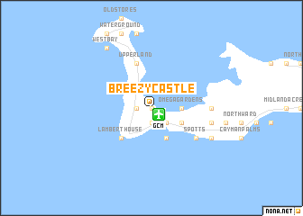 map of Breezy Castle