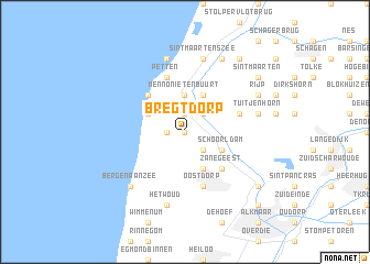 map of Bregtdorp