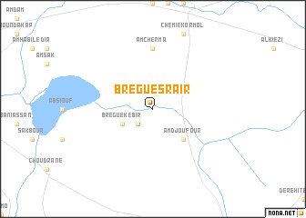 map of Bregué Srair