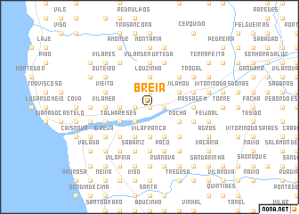 map of Breia