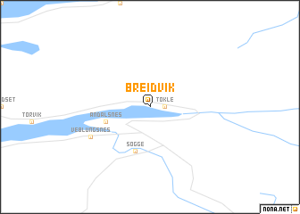 map of Breidvik