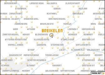 map of Breikelen