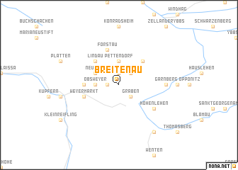 map of Breitenau
