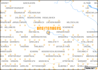 map of Breitenberg