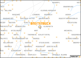 map of Breitenbuch