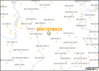 map of Breitenbuch