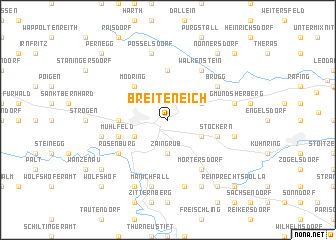 map of Breiteneich