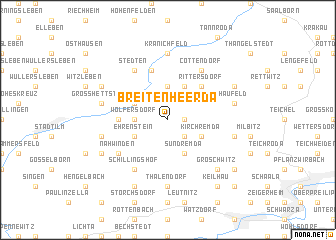 map of Breitenheerda