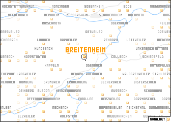 map of Breitenheim