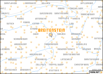 map of Breitenstein