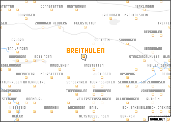 map of Breithülen