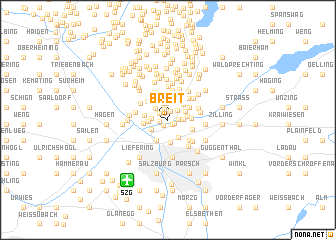 map of Breit