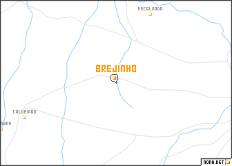 map of Brejinho