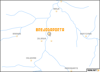 map of Brejo da Porta