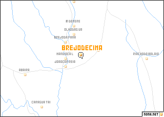 map of Brejo de Cima