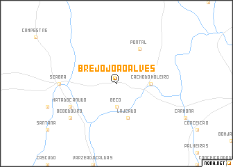 map of Brejo João Alves