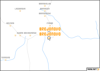 map of Brejo Novo