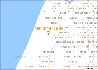 map of Brejos Velhos