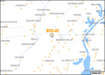 map of Brejo