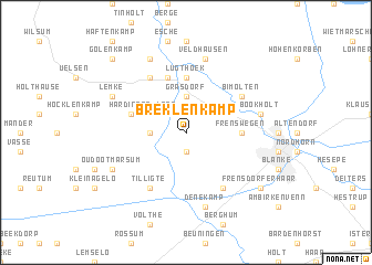 map of Breklenkamp