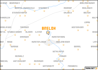 map of Breloh