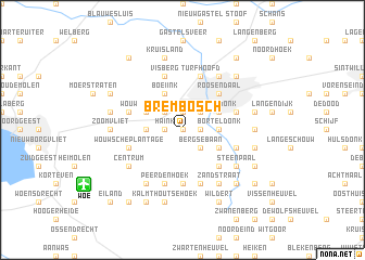 map of Brembosch