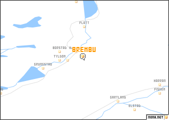 map of Brembu