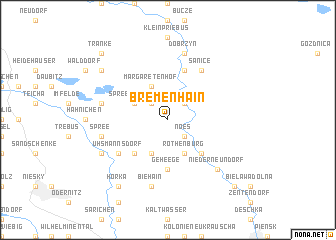 map of Bremenhain