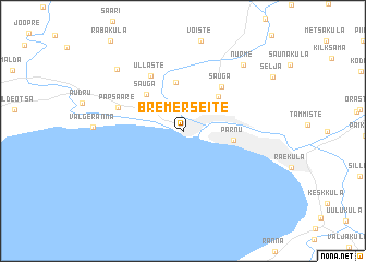 map of Bremerseite