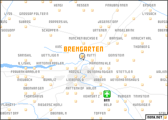 map of Bremgarten