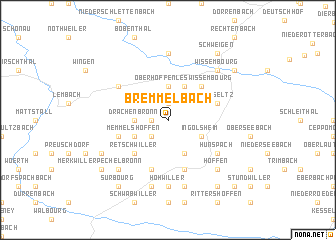 map of Bremmelbach