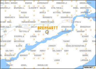 map of Bremswatt