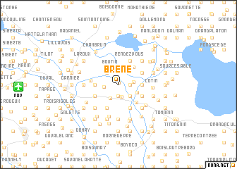 map of Brene