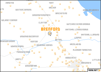 map of Brenford