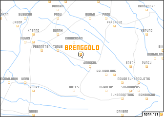 map of Brenggolo