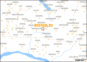 map of Brengolau