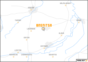 map of Brenitsa