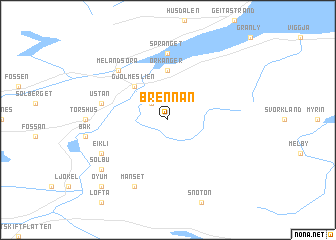 map of Brennan