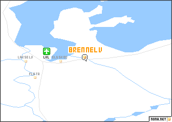 map of Brennelv