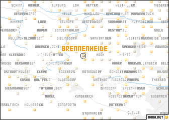 map of Brennenheide