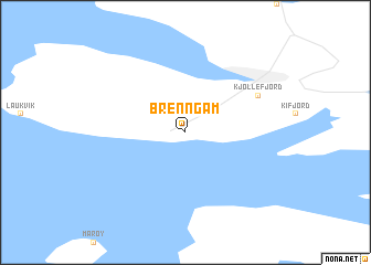 map of Brenngam