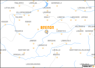 map of Brenon