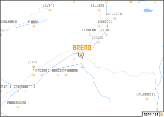 map of Breno