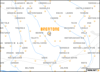 map of Brentone