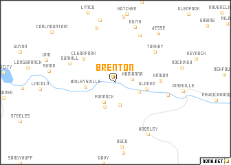 map of Brenton