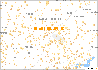 map of Brentwood Park