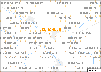 map of Brenzalja