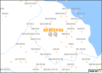 map of Brepaw