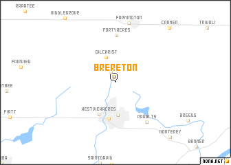 map of Brereton