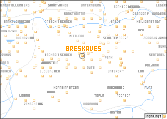 map of Breška Ves